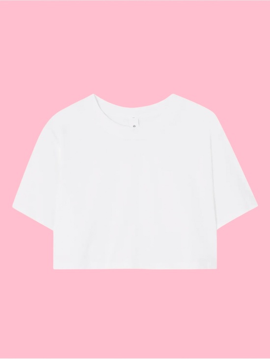 lululemon athletica Tops - lululemon athletica White Crop Top